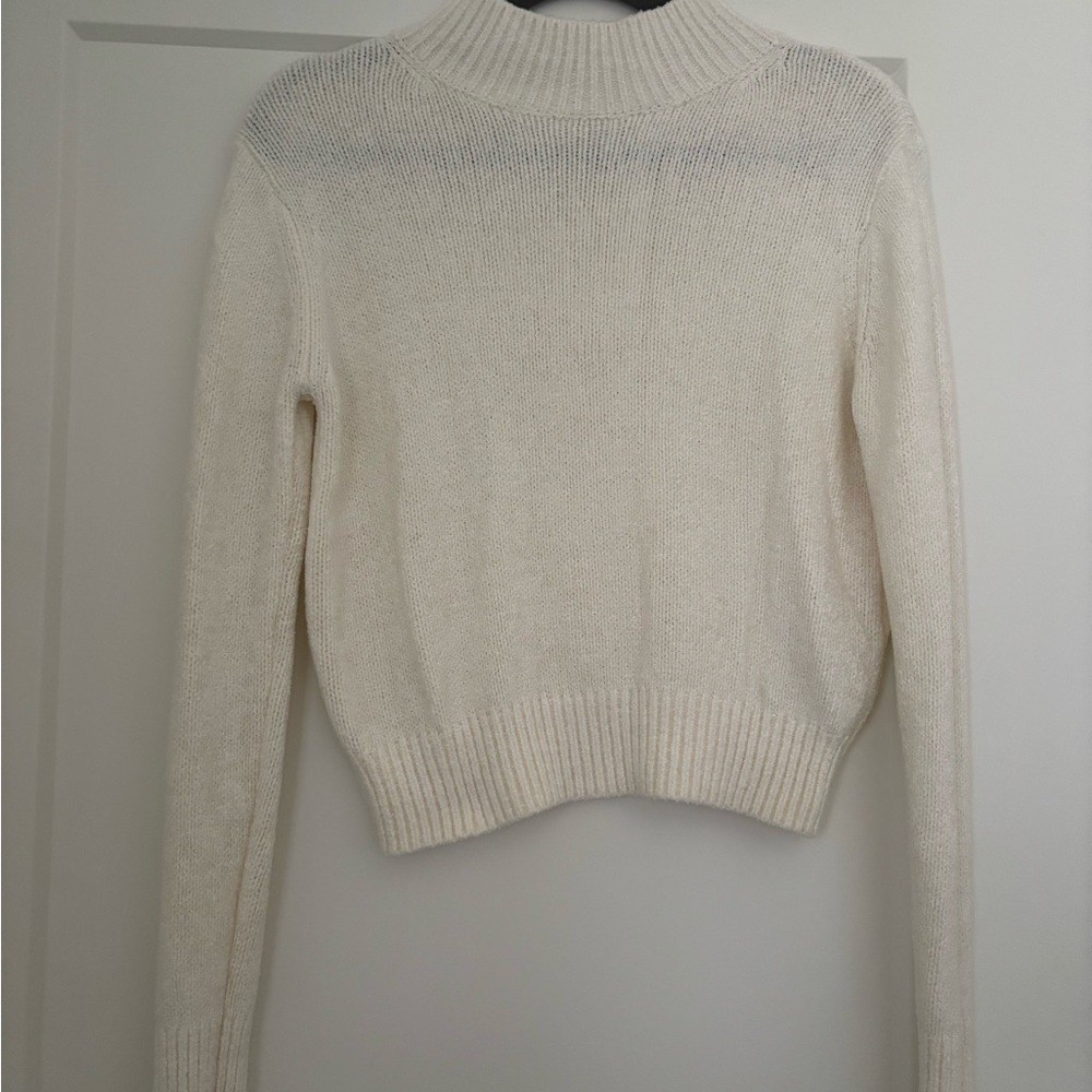 Wilfred Cream Turtleneck Sweater